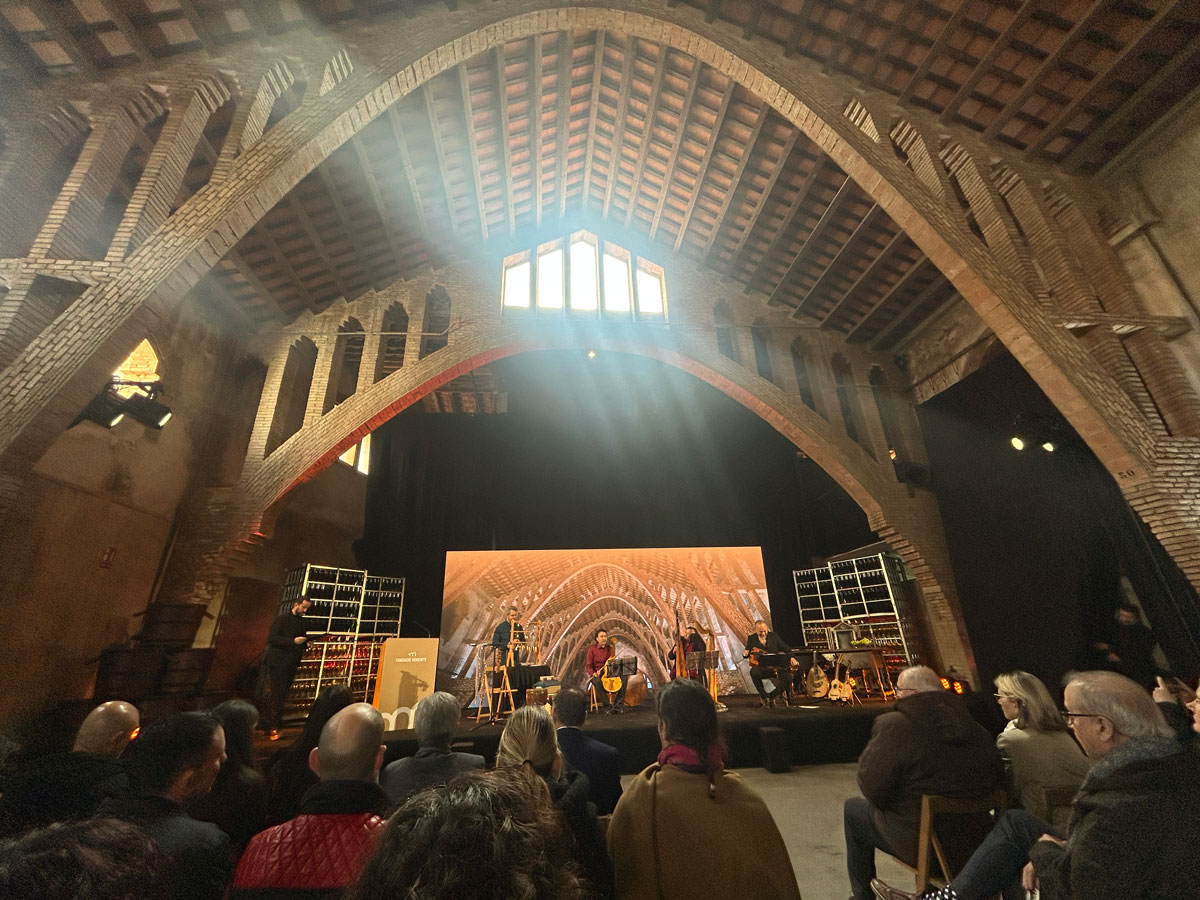 Amics Martinell al celler de Rocafort de Queralt