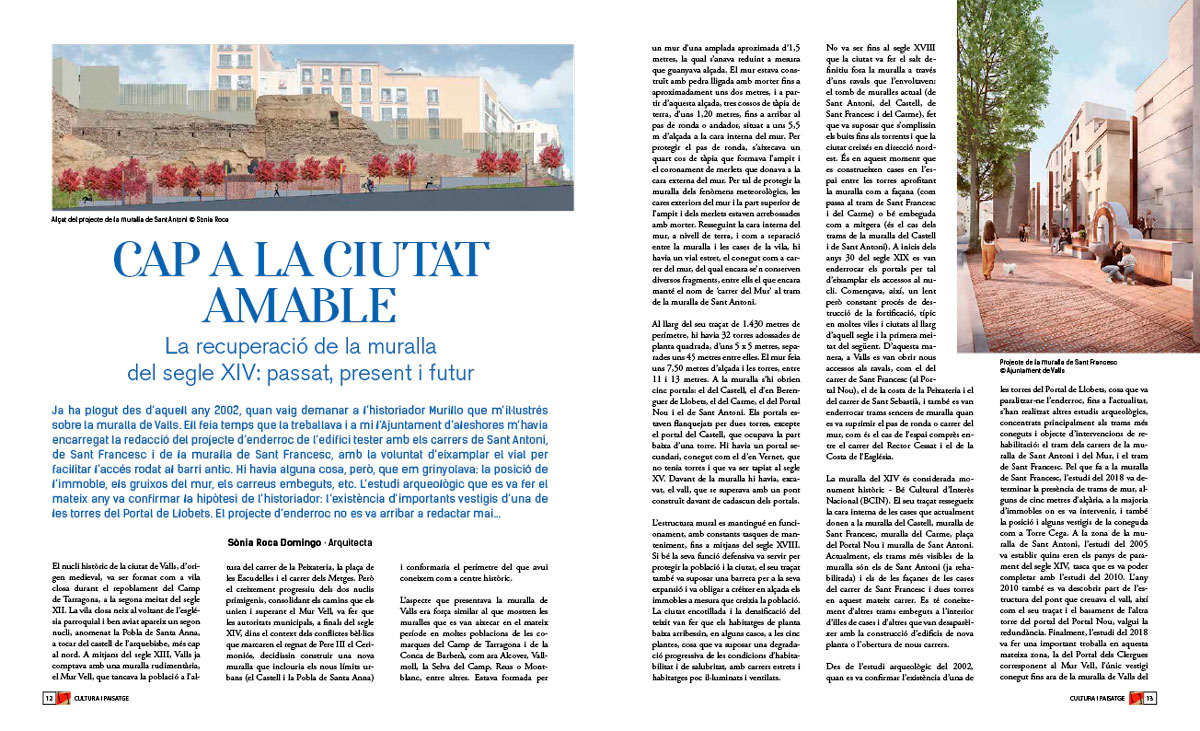 VALLS, CAP A LA CIUTAT AMABLE