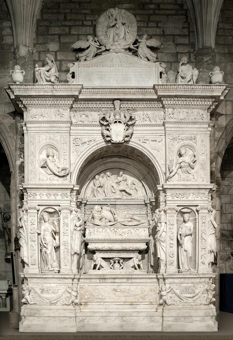 El mausoleu de Bellpuig. Sepulcre de Ramon Folc de Cardona-Anglesola